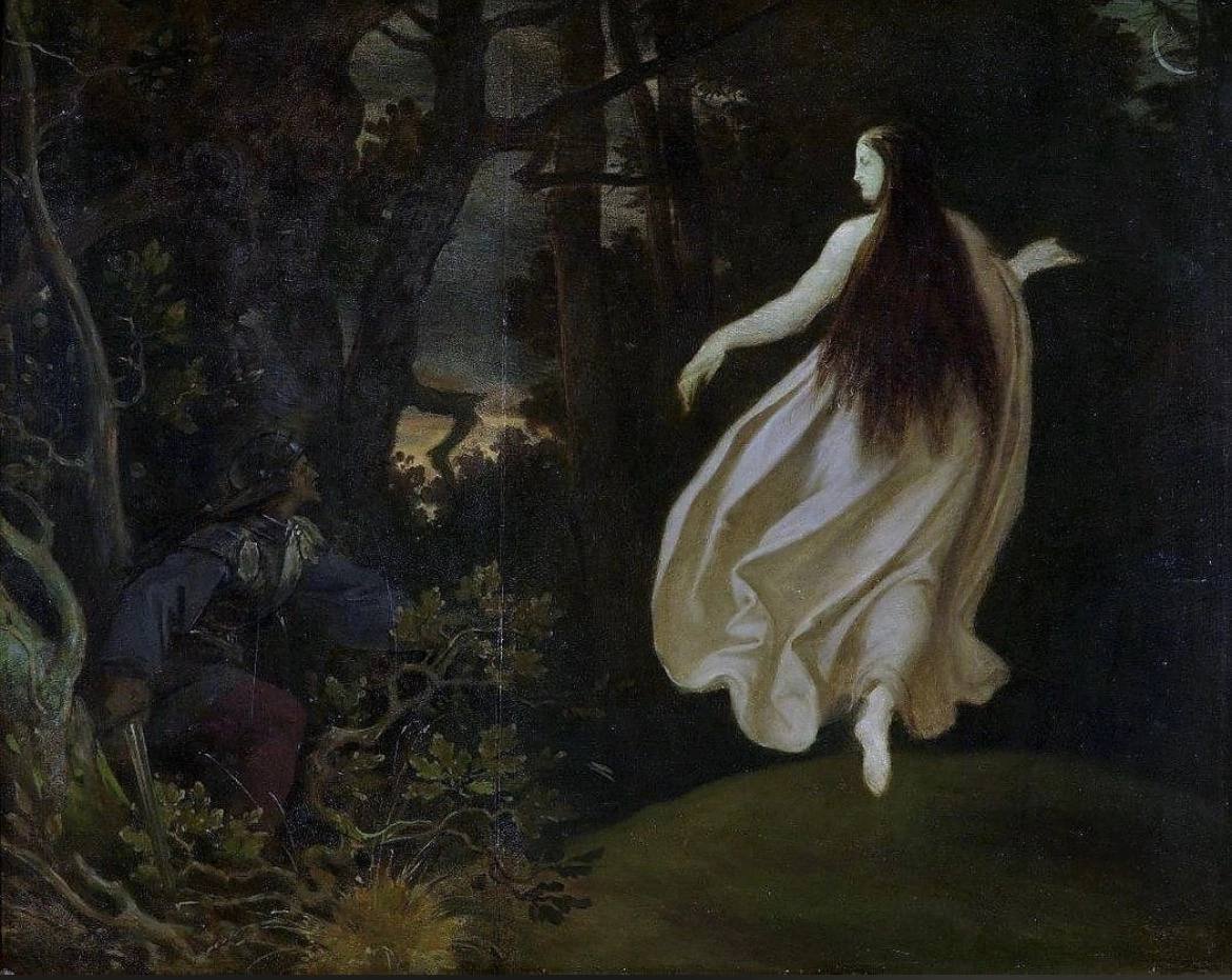 К записи «Apparition in the Forest — Moritz von Schwind, 1858», снимок 1 из 1