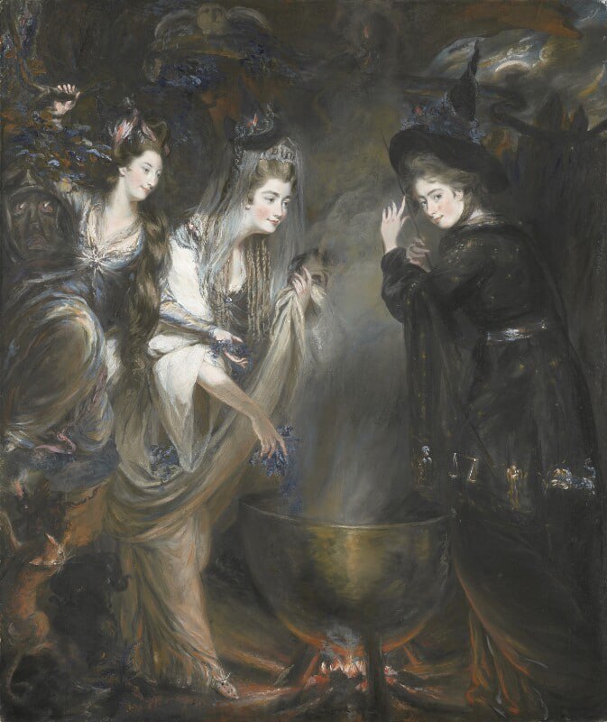 К записи «"The Three Witches from Macbeth" by Daniel Gardner, 1775», снимок 1 из 1